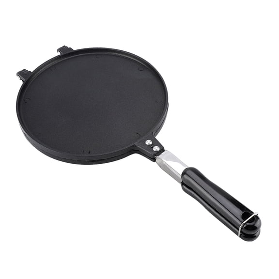 Nonstick Waffle Cone and Egg Roll Maker Pan for Gas Stove, Double Sided Aluminum Alloy Crispy Waffle Baker Mold Press Plate Kitchen Baking Tool, 17.13 inches / 43.5 cm Length