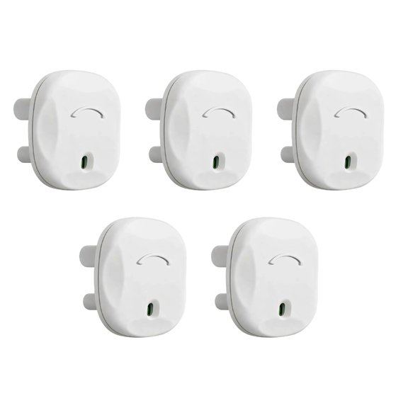 Nontoxic Plastic Sockets Protectors Durability Materials Sockets Cover for Child Safety Resists Daily Wear and Tear
