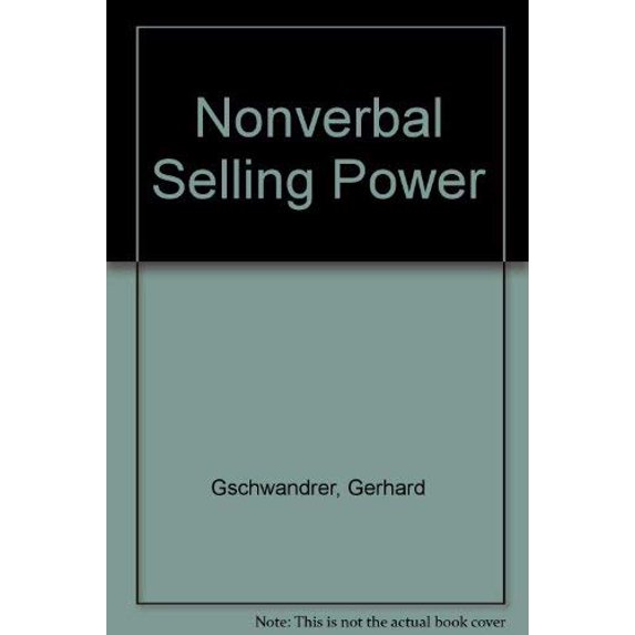 Pre-Owned Nonverbal Selling Power Paperback