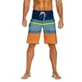 thumbnail image 1 of Nonwe Men's Sportwear Quick Dry Board Shorts with Lining Blue 32, 1 of 6