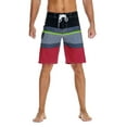 thumbnail image 1 of Nonwe Men's Sportwear Quick Dry Swim Trunks with Lining Red 28, 1 of 6