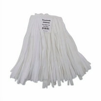 Nonwoven Cut End Edge Mop, Rayon/polyester, #20, White, 12/carton | Bundle of 2