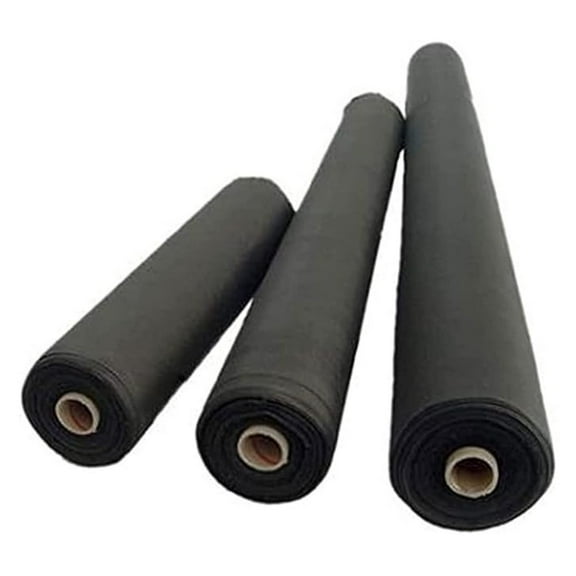Nonwoven Geotextile Underlayment, 5 ft x 50 ft  Weed Barrier and Soil Separator Fabric for Yard, Garden, and Drainage