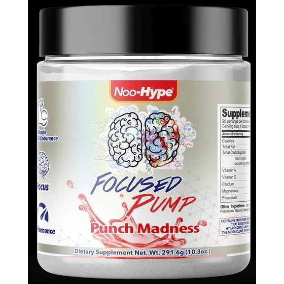 Noo-Hype: Focusd Pump Punch Madness Flavor