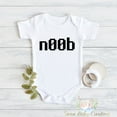 thumbnail image 1 of Noob , Daddys Future Gaming Buddy , Gamer Baby Announcement , Future Gamer, New Baby, Baby Shower Gift For Gamer, Gender Neutral Cute Baby Onesie, BABY BODYSUIT LAT 4424, 1 of 3