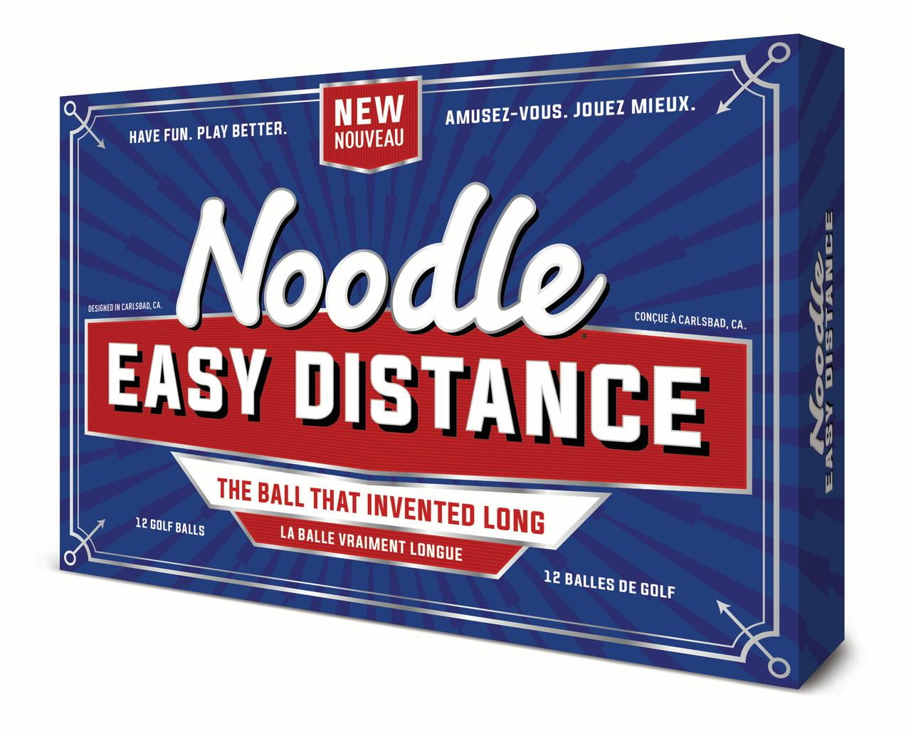 Noodle Easy Distance Golf Balls, 12 Pack, 1.5 lbs