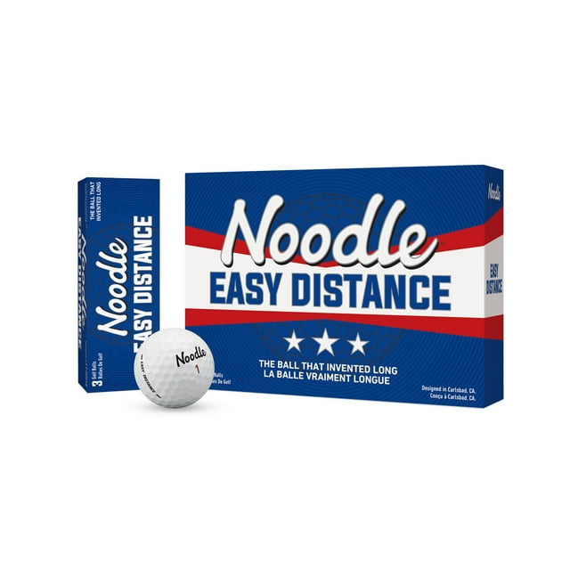 Noodle Easy Distance Golf Balls 12bp
