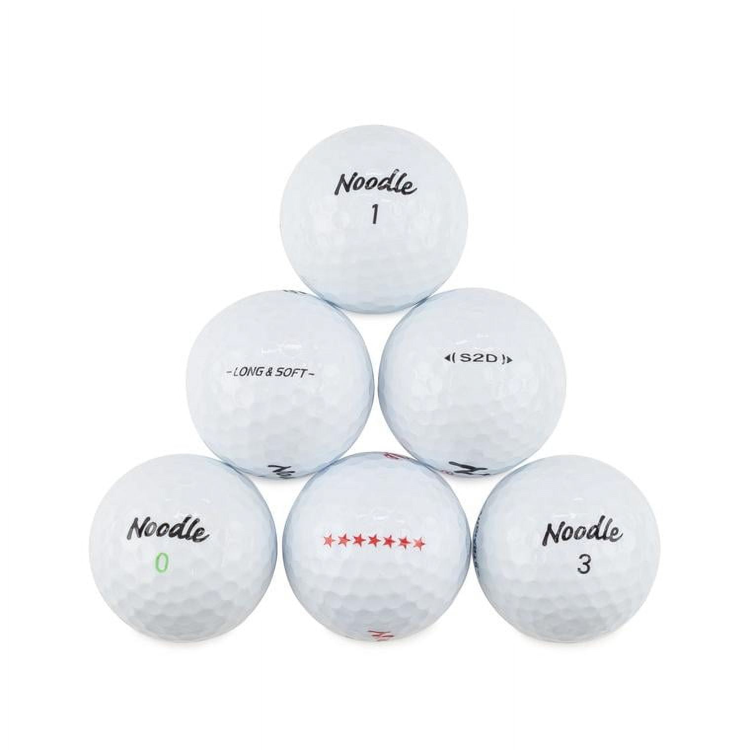 Noodle Golf Balls, Mint Quality, 24 Pack, by Hunter Golf