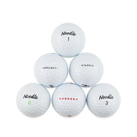 Noodle Golf Balls, Mint Quality, 24 Pack, by Hunter Golf