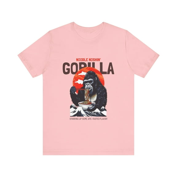 Noodle Noshin Gorilla Ai Great  Unisex Jersey Short Sleeve T-Shirt
