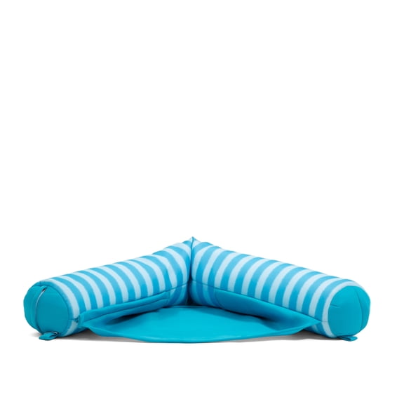 Big Joe Noodle Sling Double Sided Mesh 3 feet Light Blue Zag Stripe