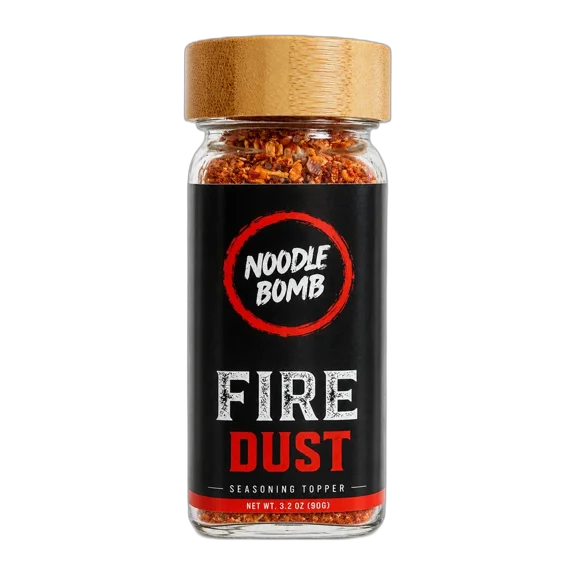 NoodleBomb Fire Dust Spice Blend - Korean Chili Garlic Crunch - 3.2 oz