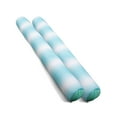 thumbnail image 1 of Big Joe Noodle 2 Pack No Inflation Needed Pool Floats, Rolling Wave Aqua Double Sided Mesh, Quick Draining Fabric, Jumbo 4 feet, 1 of 7