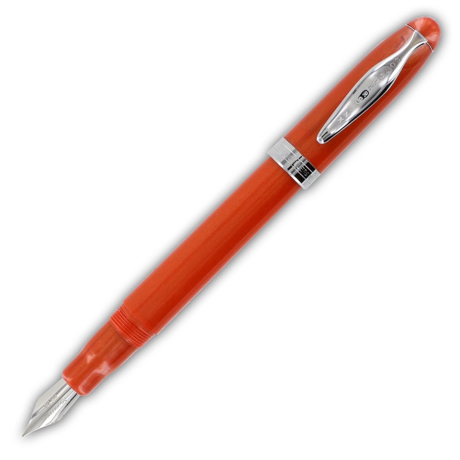 Noodler's Ink Ahab Piston Fountain Pen - Orange Pearl