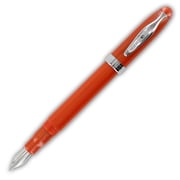 Noodlers Ink Ahab Piston Fountain Pen - Orange Pearl