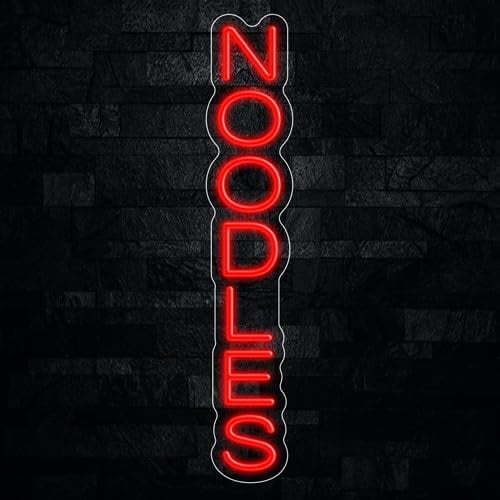 Noodles LED Neon Sign 5"L x 27"H #32519