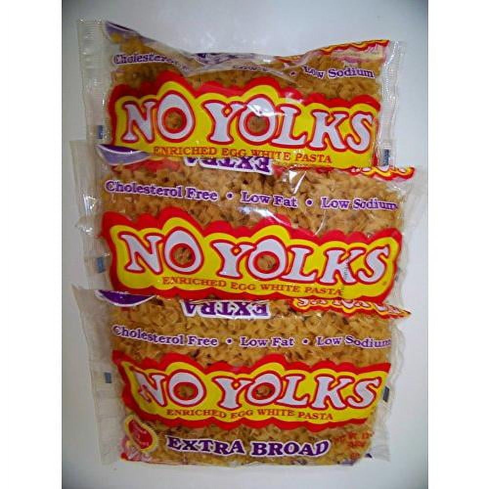 Noodles No Yolks Egg White Pasta Cholesterol Noodles Extra Broad (3