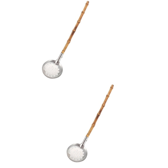 Noodles Ramen 2 Pc Kitchen Scoop Stainless Steel Spoon Hot Pot Japanese-style