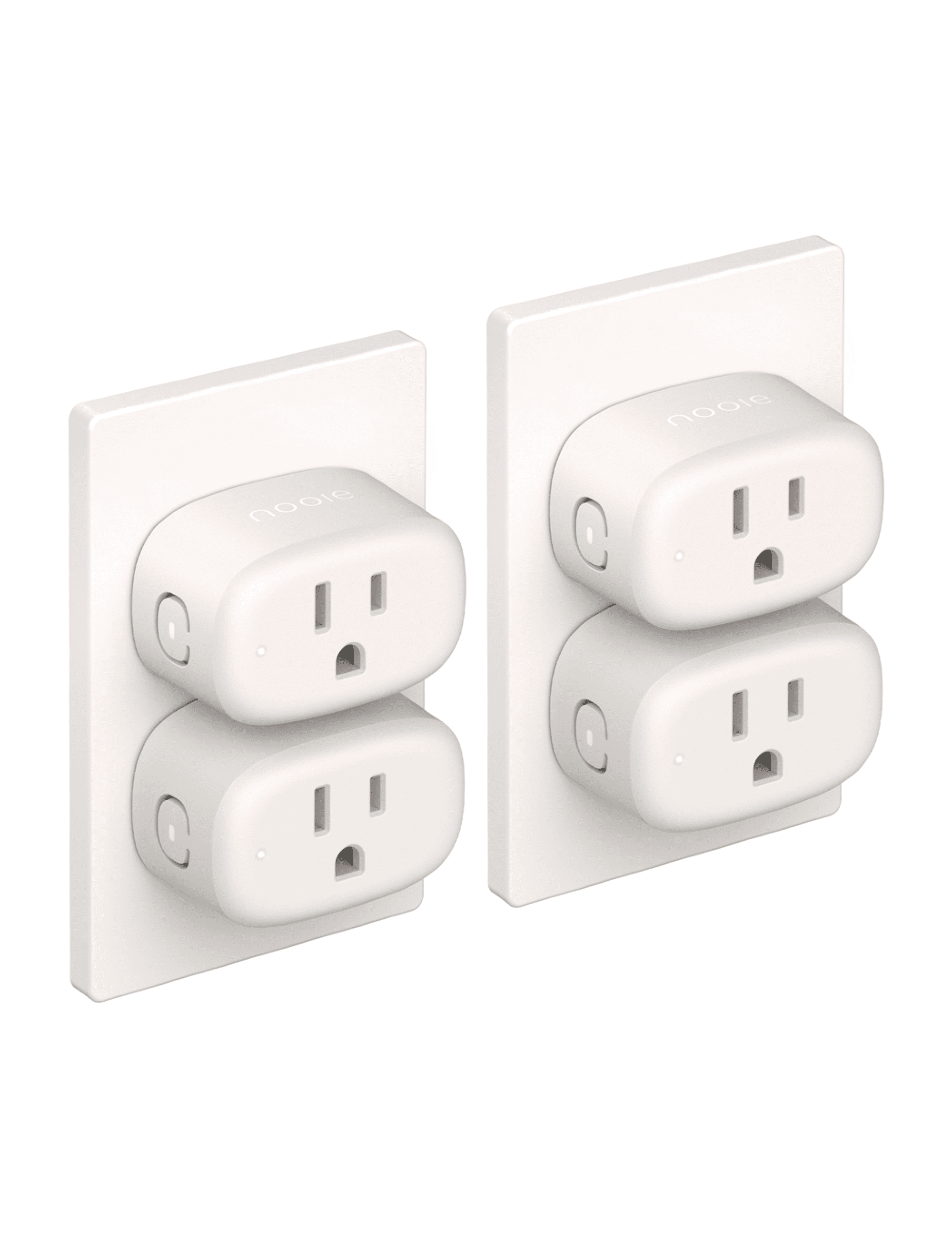 Energy Monitoring Dual Socket Smart Plugs That Work with Alexa Google Home  Siri, Wireless 2.4G WiFi Outlet Controlled by Smart Life Tuya Smartthings