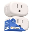 thumbnail image 1 of Nooie Smart Plug Works with Alexa Google Home Voice Control WiFi Bluetooth , APP Control & Timer Function 2 Packs, 1 of 11