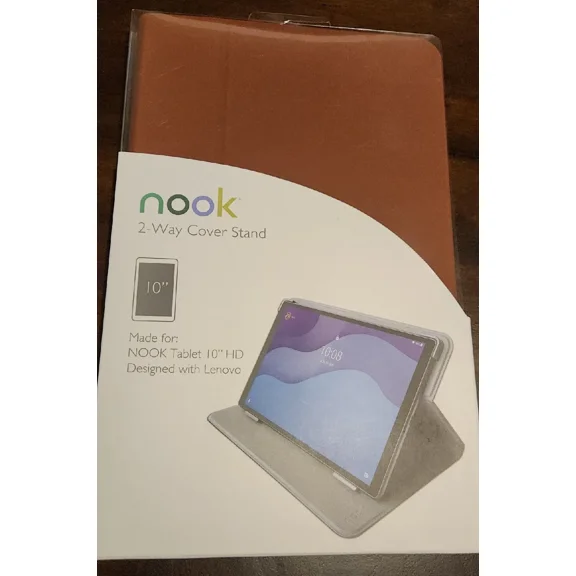 Nook Blue Smart Keyboard 2-Way Cover Stand For 10.0 Hd Tablet Red