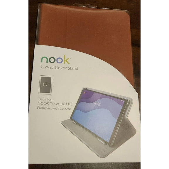 Nook Blue Smart Keyboard 2-Way Cover Stand For 10.0 Hd Tablet Red