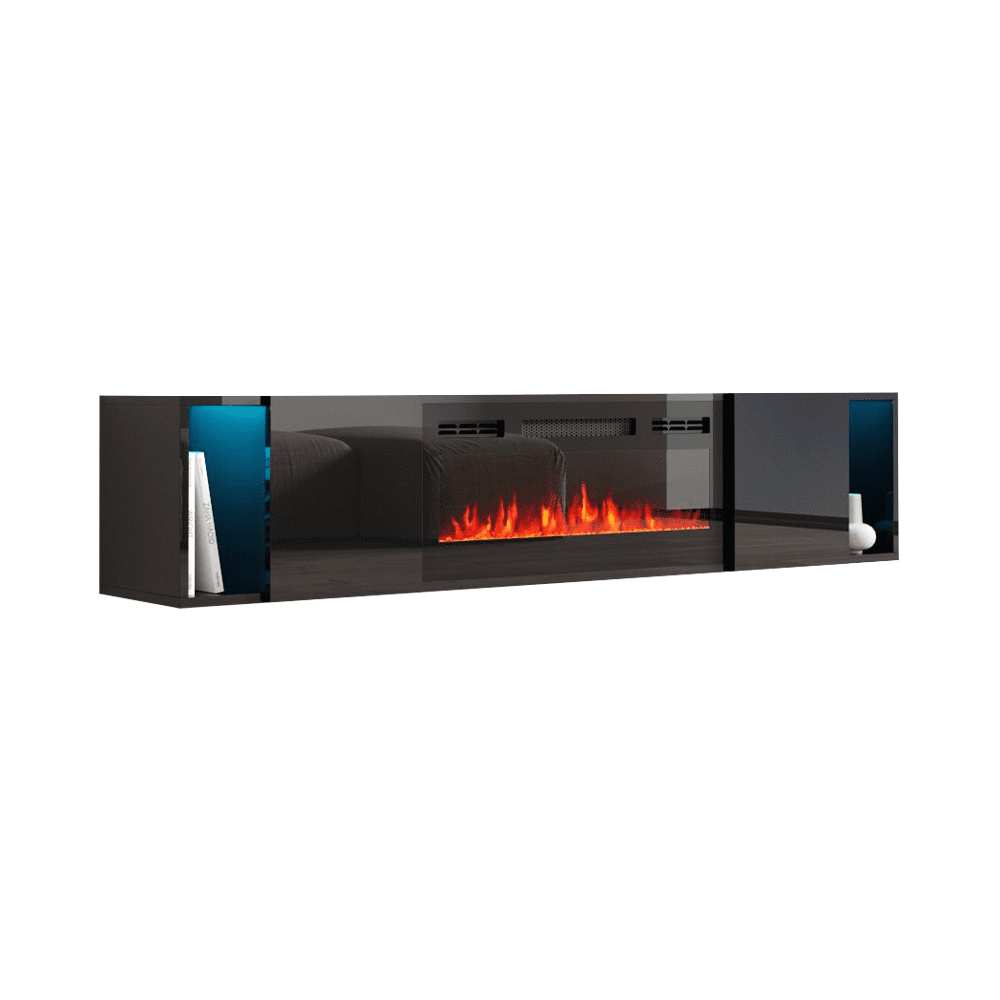 Nook EF Wall Mounted Electric Fireplace 72" TV Stand