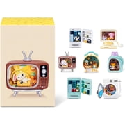 Nook Nooks Blind Box Mini Animal Figurines, Collectible Themed Diorama Scenes with Surprise Accessories for Ages 3+ Random 1 of 7