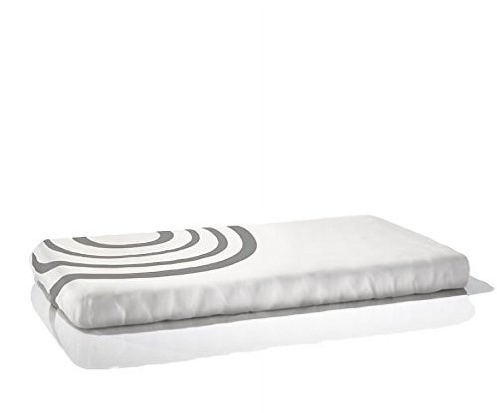 Nook Sleep Systems Organic Fitted Crib Sheet Puddle Design Lawn