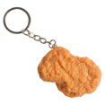 thumbnail image 1 of NookHive Chicken and French Fries Keychain, Realistic Fried Chicken Design, Fun Gift for Food Lovers, Friends,B, 1 of 3