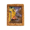 thumbnail image 1 of NookHive Set of 6 Miniature 3D Oil Painting Fridge Magnets with Gold Frames, World Famous Art Reproductions for Decor,C, 1 of 4