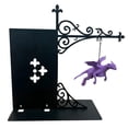 thumbnail image 1 of Nooklight For Bookshelf Halloween Metal Dragon Figurine Bookend Night Light, Hanging Shelf Decor Lamp, 1 of 7