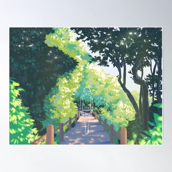 Nooks And Crannies #1 Poster Wall Art, Modern Wall Decor For Living Room Bedroom, 8x12 UNFRAMED