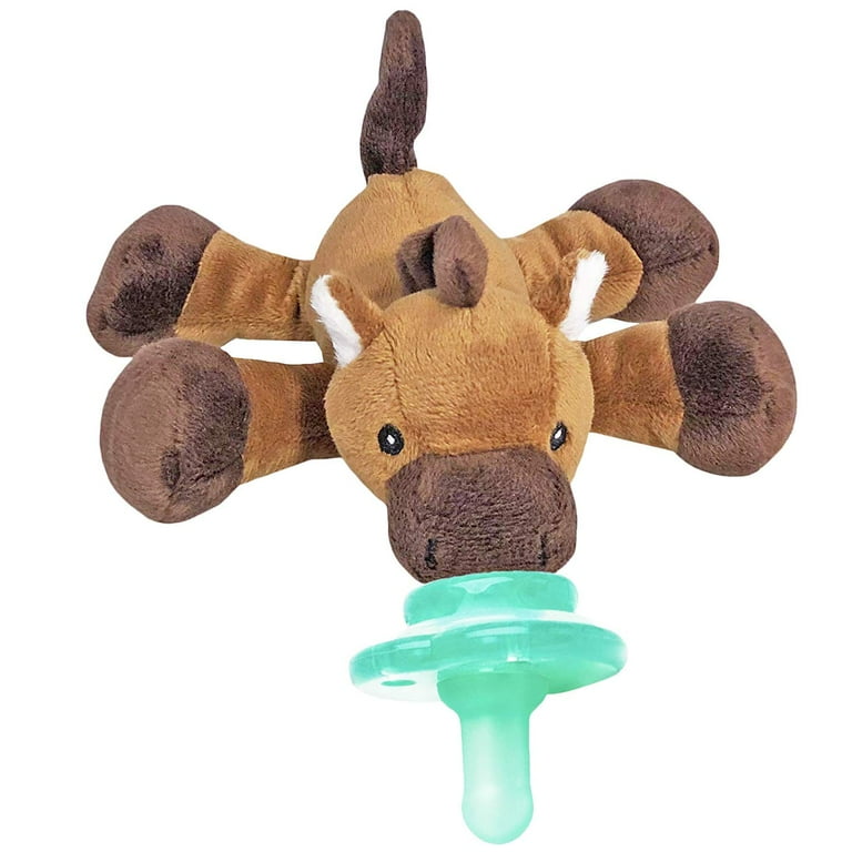 Nookums Paci-Plushies Buddies Horse Pacifier Holder