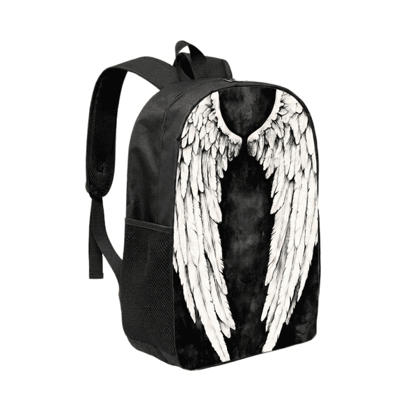 Nookwell 17'' Lightweight Backpack Personalized Schoolbag Retro Funny Print Laptop Backpack for College