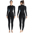 thumbnail image 1 of Nookwell Women’s UPF50+ Neoprene Front-Zip Long Sleeve Full Leg Wetsuit – Quick-Dry Sun Protection for Snorkeling & Surfing, 1 of 12