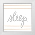 thumbnail image 1 of Noonday Design 15x15 White Modern Wood Framed Museum Art Print Titled - Nursery Rules III, 1 of 4