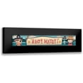 thumbnail image 1 of Noonday Design 18x6 Black Modern Framed Museum Art Print Titled - Ahoy Matey Sign, 1 of 5