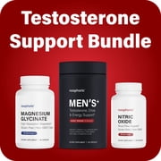 Noophoric Mens Performance Bundle - Testosterone Booster, Nitric Oxide, Magnesium Glycinate - 270 Capsules