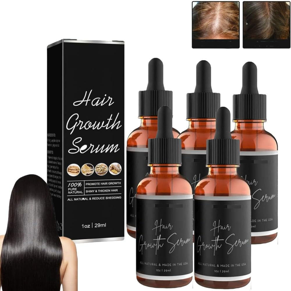 Noor Hair Growth Serum Ginger, Noor Love Hair Serum, Anti Hair Loss