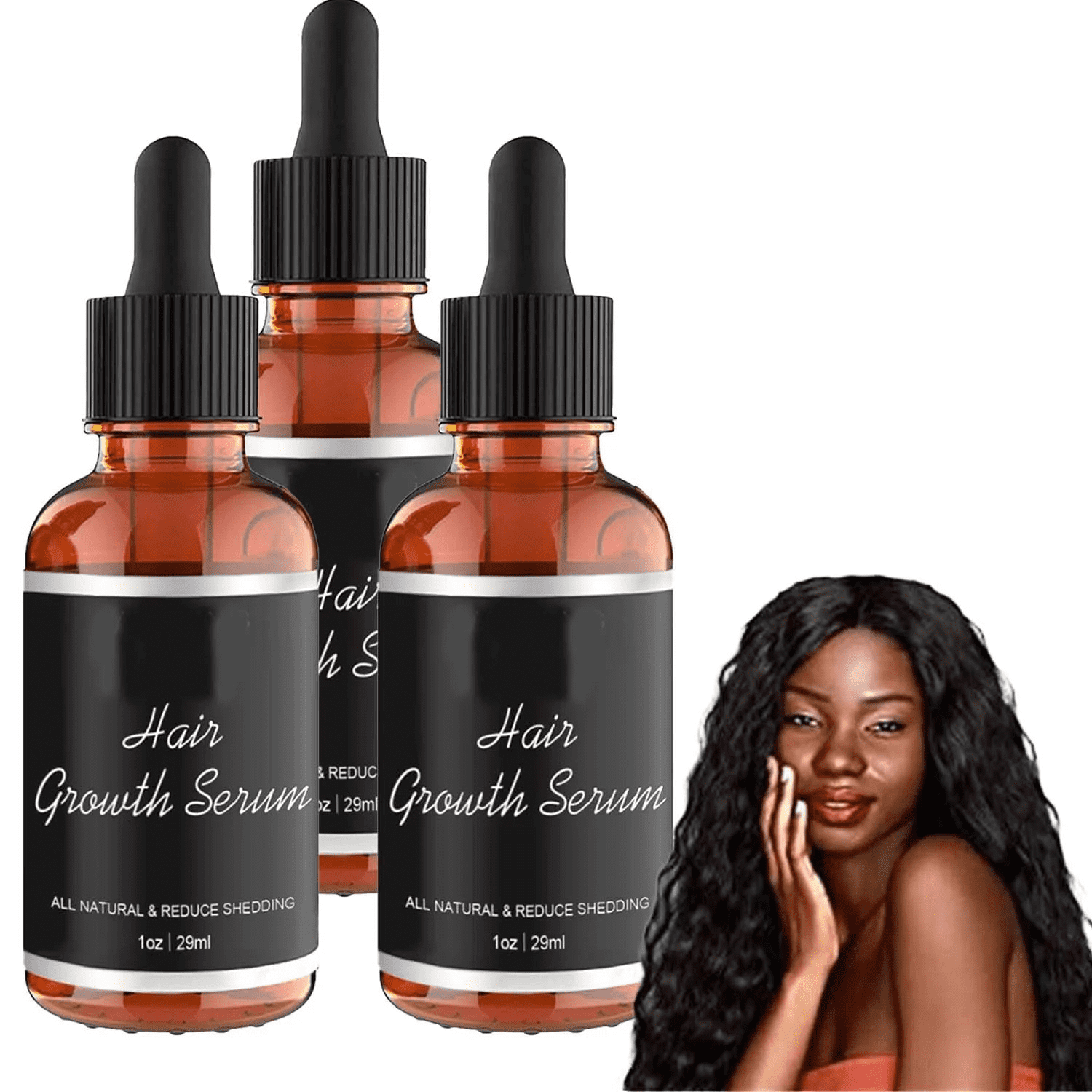 Noor Love Hair Serum Noor Hair Growth Serum African Olives, Hair