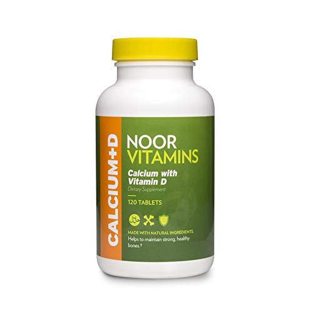 NoorVitamins Calcium plus Vitamin D3 Bone & Immune Support With 600 mg
