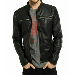 Scorpion Ravin Men's Black Leather Jacket Black