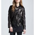 thumbnail image 1 of Noora Women's Edgy Motorcycle leather jacket ST0202, 1 of 3