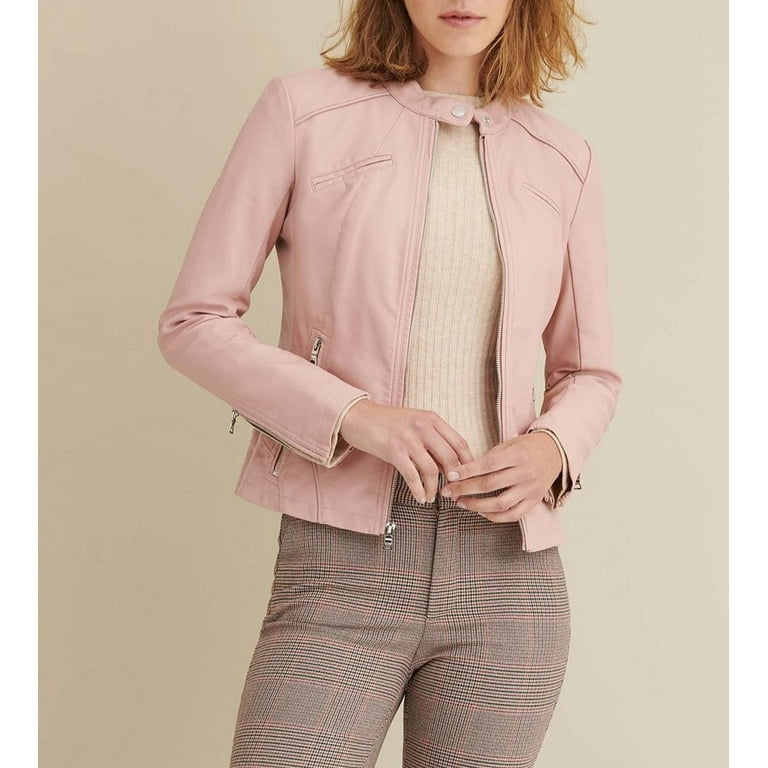 Pale pink fitted jacket 2025