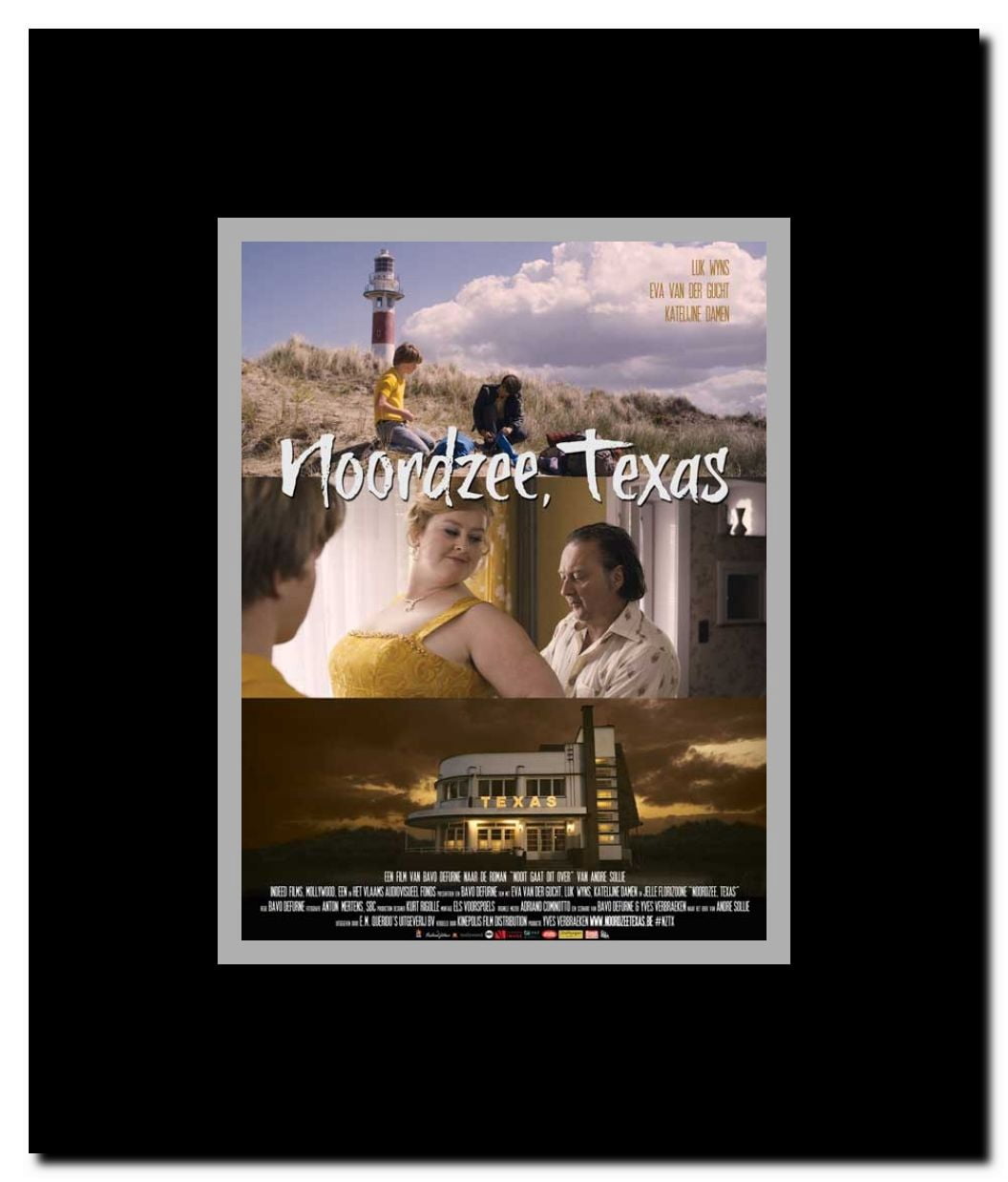 Noordzee Texas Framed Movie Poster