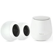 Noorio 2K Ultra Floodlight Wireless Battery Security Cameras & Hub System, 32GB Storage, Screw Mount, B310 & H100
