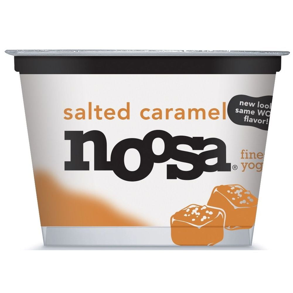 Noosa Salted Caramel Finest Yoghurt, 4.5 Ounce 6 per case