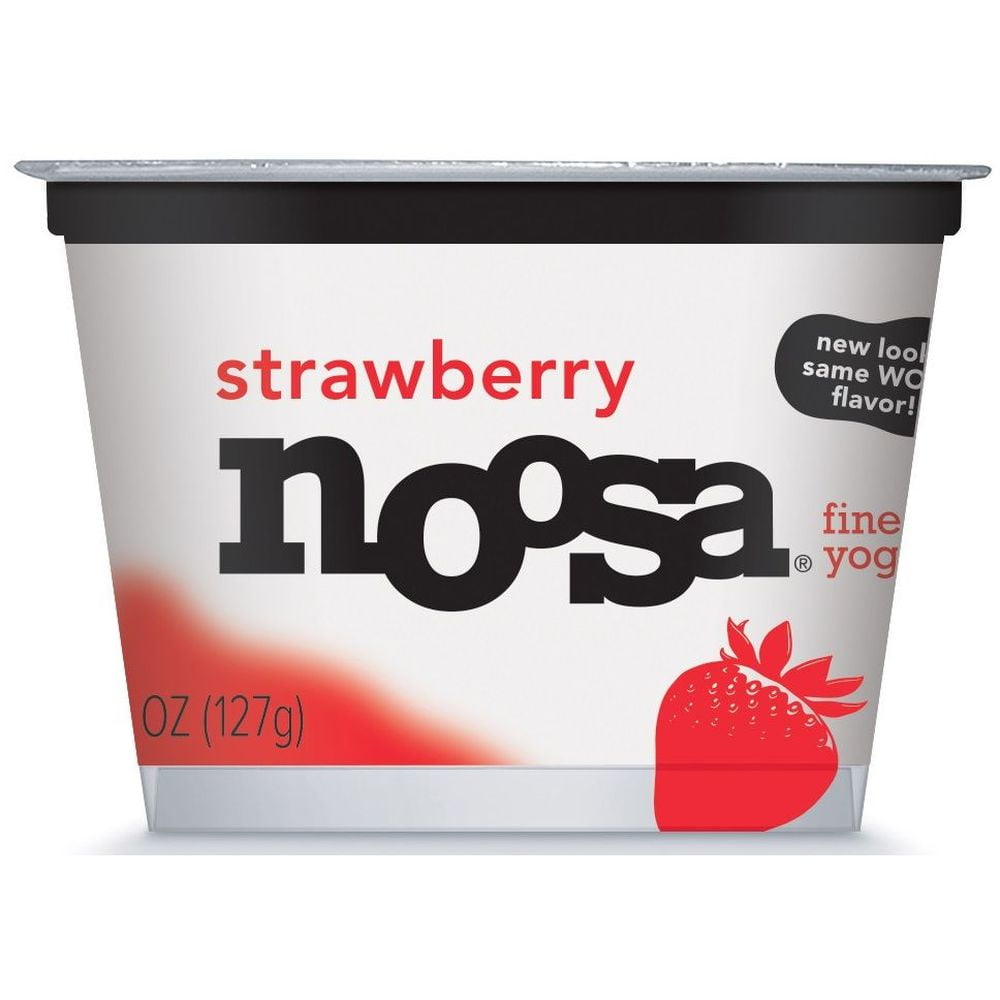 Noosa Strawberry Finest Yoghurt, 4.5 Ounce -- 6 per case - Walmart.com