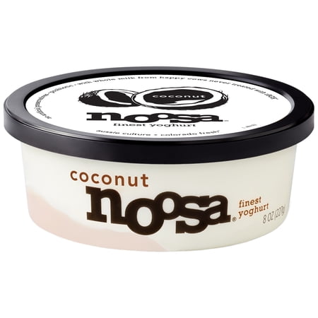 Noosa Yoghurt, Whole Milk Yogurt, Velvety Smooth & Creamy, Coconut, 8 oz Tub